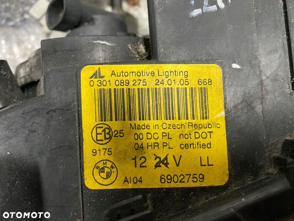 LAMPA LEWA XENON BMW E46 6902759 EU - 6