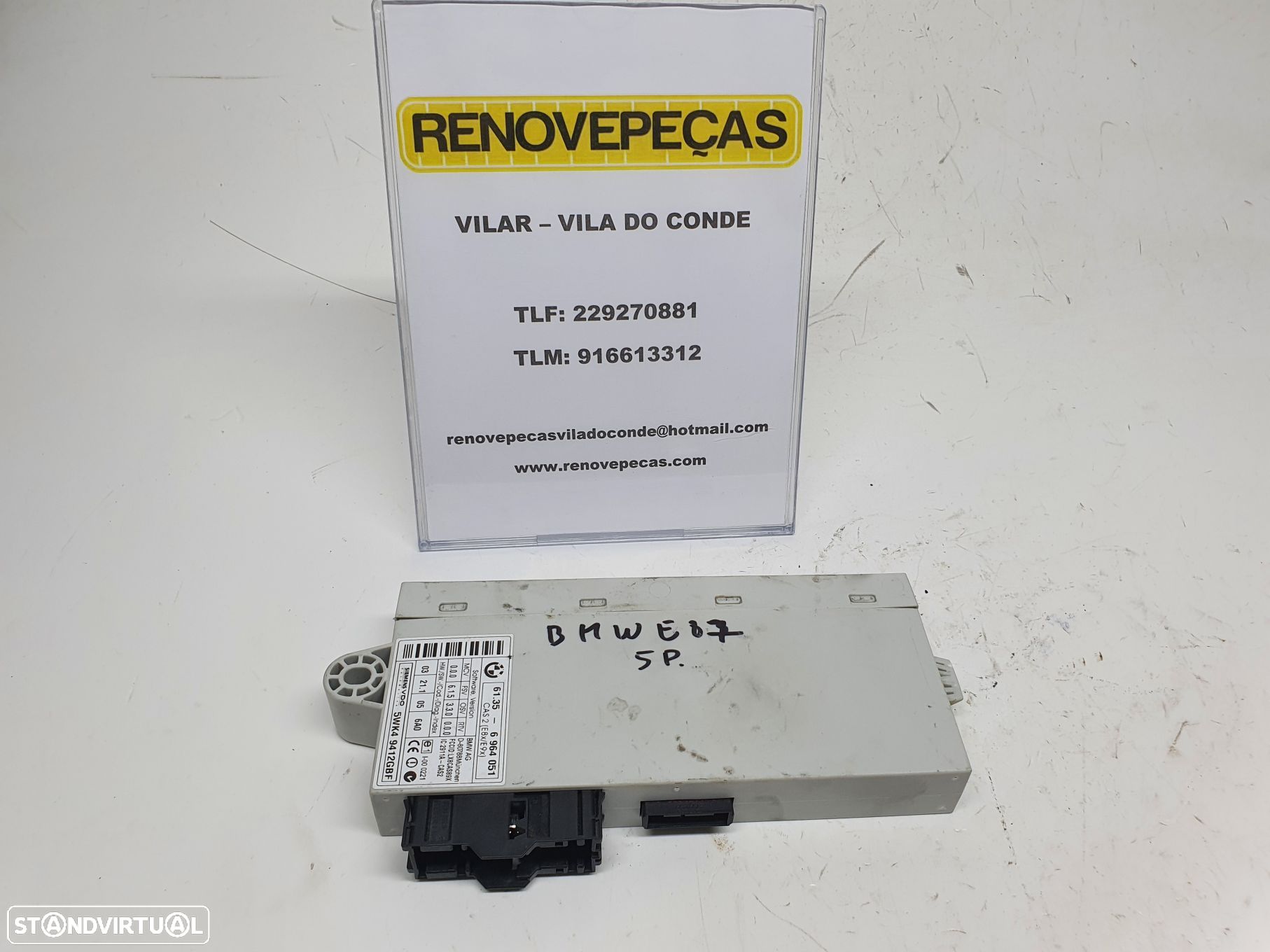 Centralina / Modulo Controlo Bmw 1 (E87) - 1