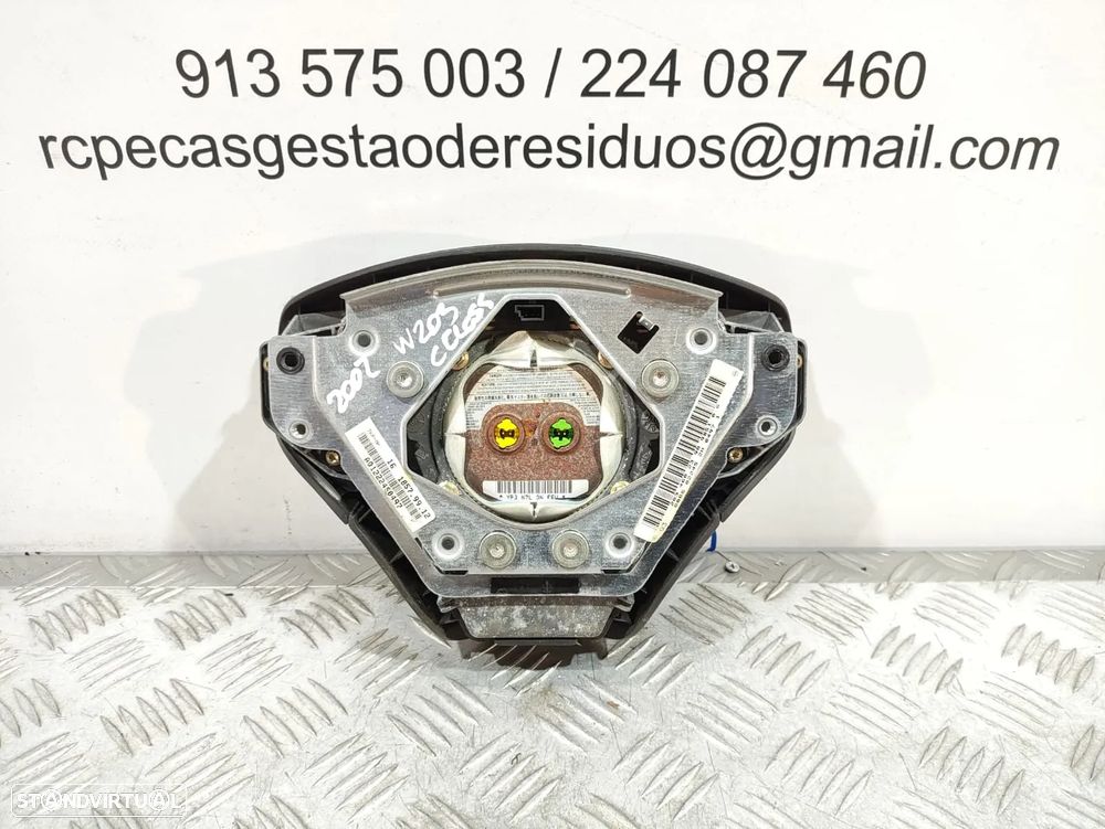 Airbag Volante Condutor Original Mercedes Classe C W203 CL203 Coupe 2034602398 2001 - 2007 - 5