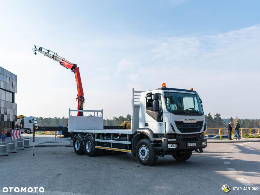 Iveco TRAKKER 410 6x4 Palfinger PK 18002 EH HDS Żuraw Rotator - 2