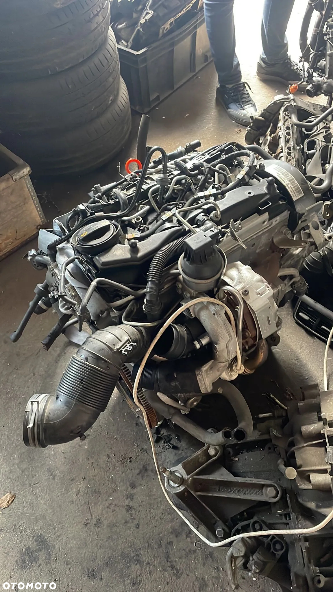 SILNIK CFF CFFB VW SKODA 2.0 TDI  Audi A3 VW GOlf V VI PASSAT B7 Mały przebieg - 4
