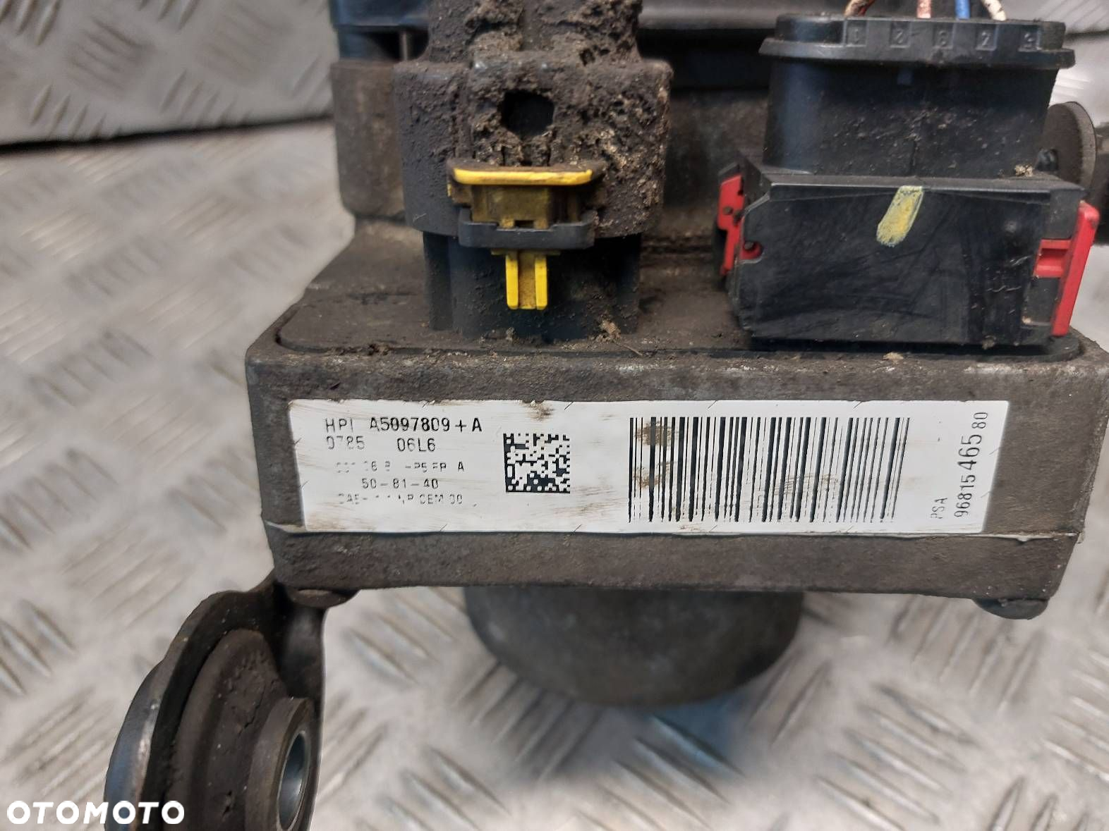 POMPA WSPOMAGANIA + PRZEWODY PEUGEOT 307 I 1.6 HDI A5097809 - 5