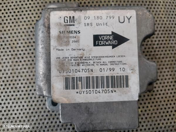 Centralina / Modulo Airbags Opel Astra G Caixa (F70) - 2