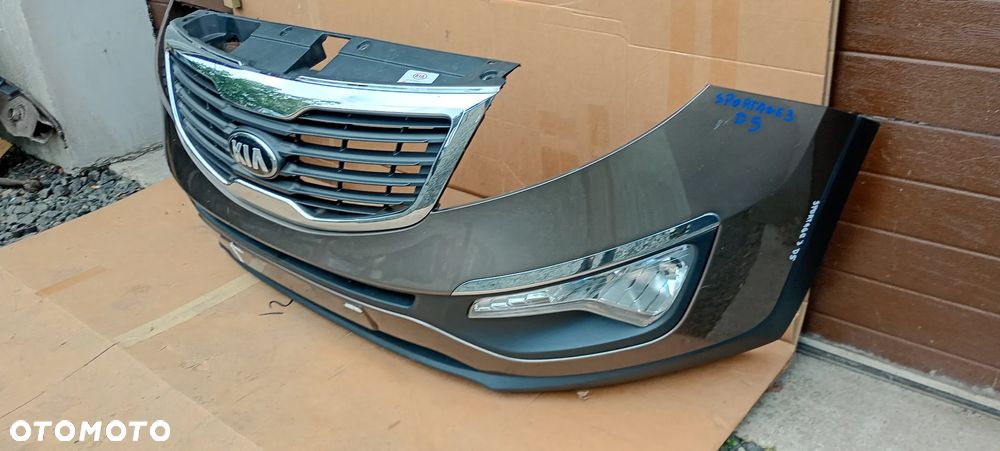 Zderzak przód przedni kompletny grill halogeny KIA Sportage III 3 D5 - 8