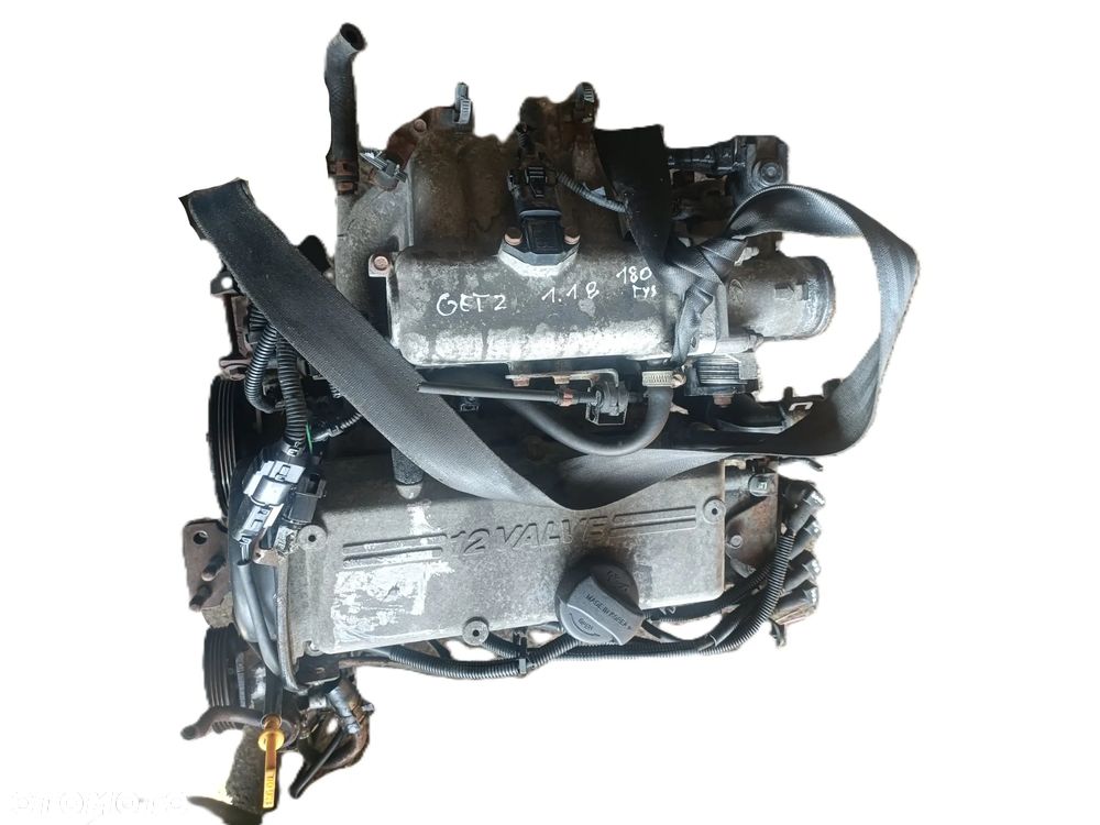 HYUNDAI GETZ I 02-08 silnik 1,1 B przebieg 180 TYS KM * - 1