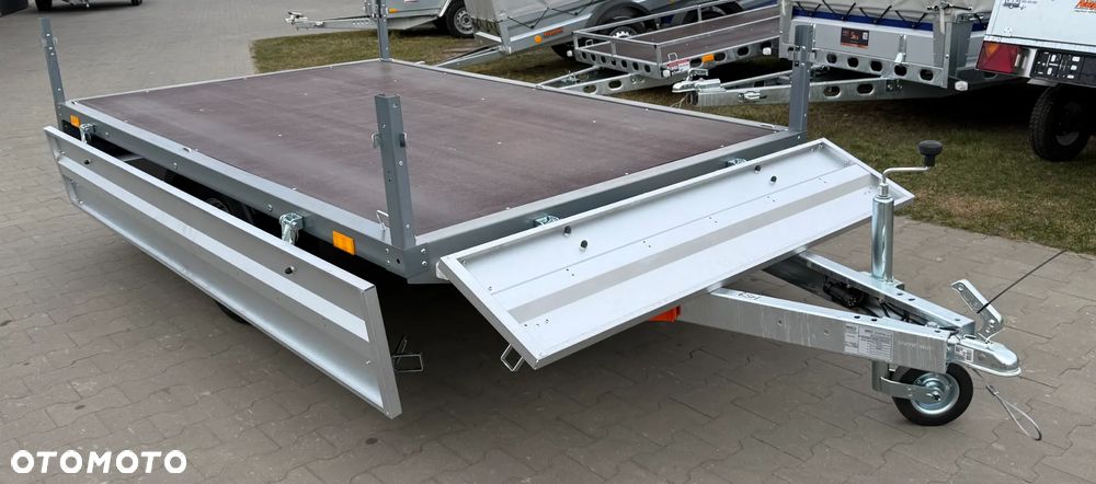 Wiola Przyczepa samochodowa WIOLA  HOCHLADER L1 OŚ 256x156 cm , DMC: 750 kg - 11