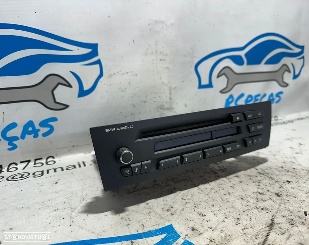 .Radio Autoradio Leitor CD Business BMW Serie 1 3 9216275 2006 - 2013 - 4