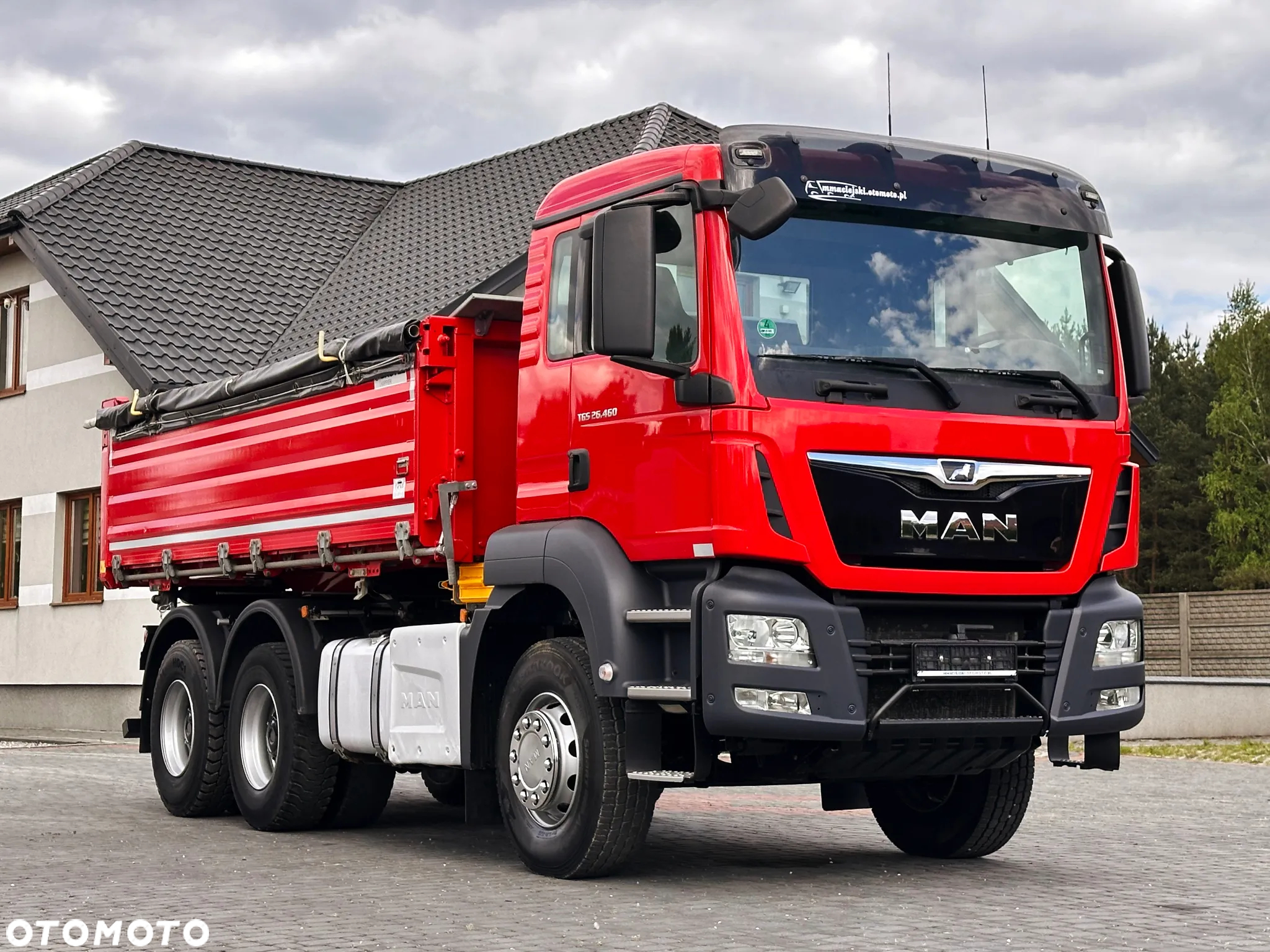MAN TGS 26.460 6x4 WYWROTKA 3-str  DAUTEL / MANUAL - 4