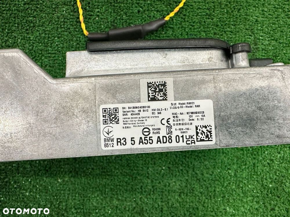 BMW 5 G30 GŁOŚNIKI WZMACNIACZ HARMAN KARDON KOMPLET - 5