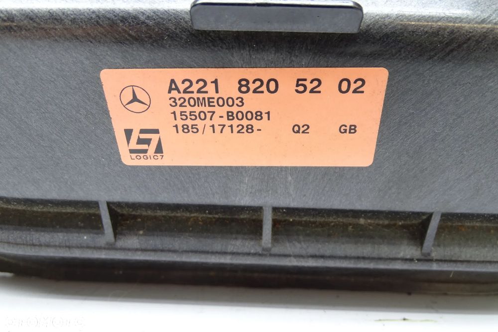 MERCEDES S KLASA W221 Głośnik Subwoofer Harman 2218205202 - 5