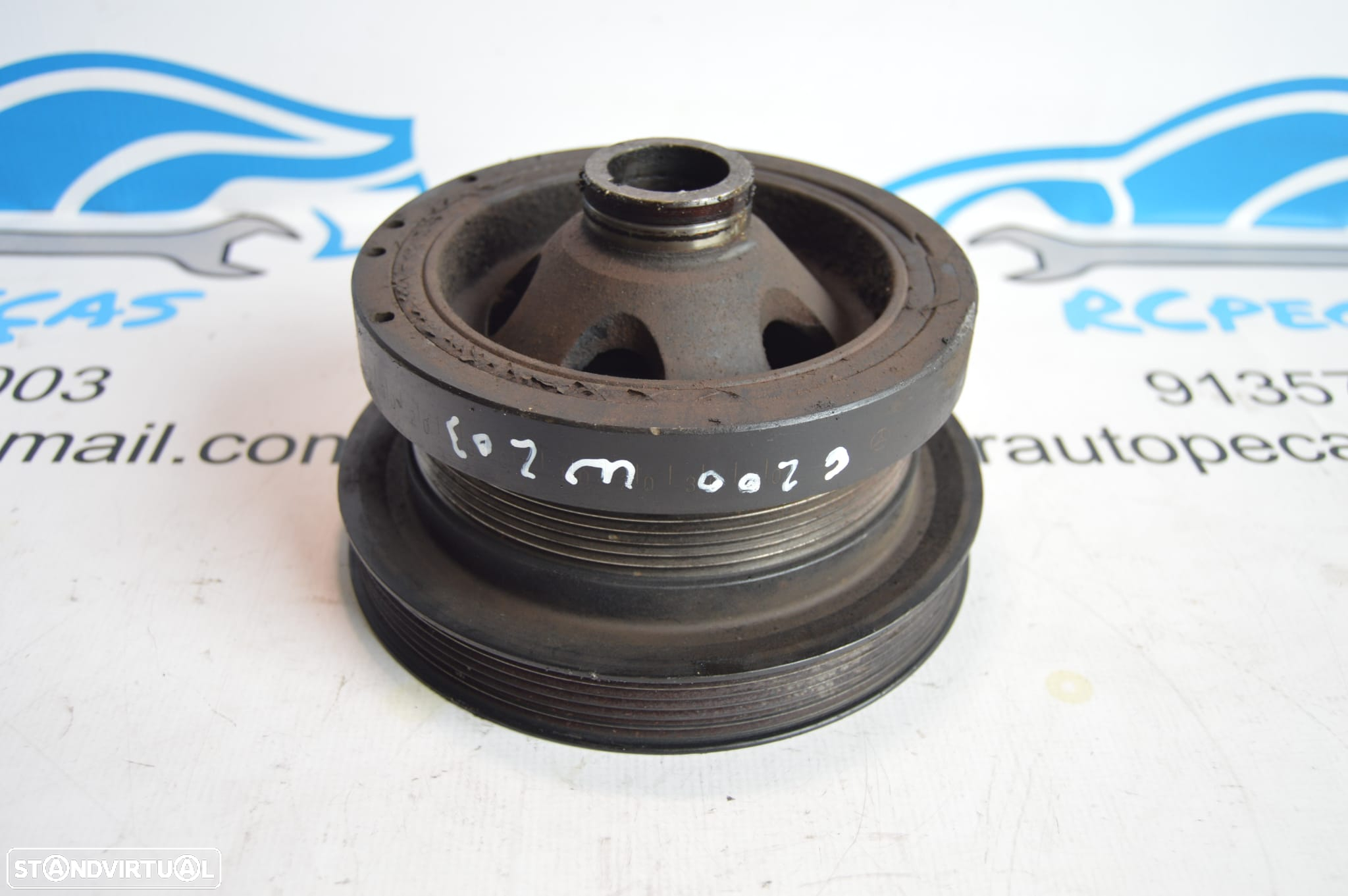POLI CORREIA DISTRIBUIÇÃO CAMBOTA ORIGINAL A1110301003 1110301003 FTP448 MERCEDES BENZ CLASS C W203 C200 KOMPRESSOR 163CV M111955 CLK C208 - 4