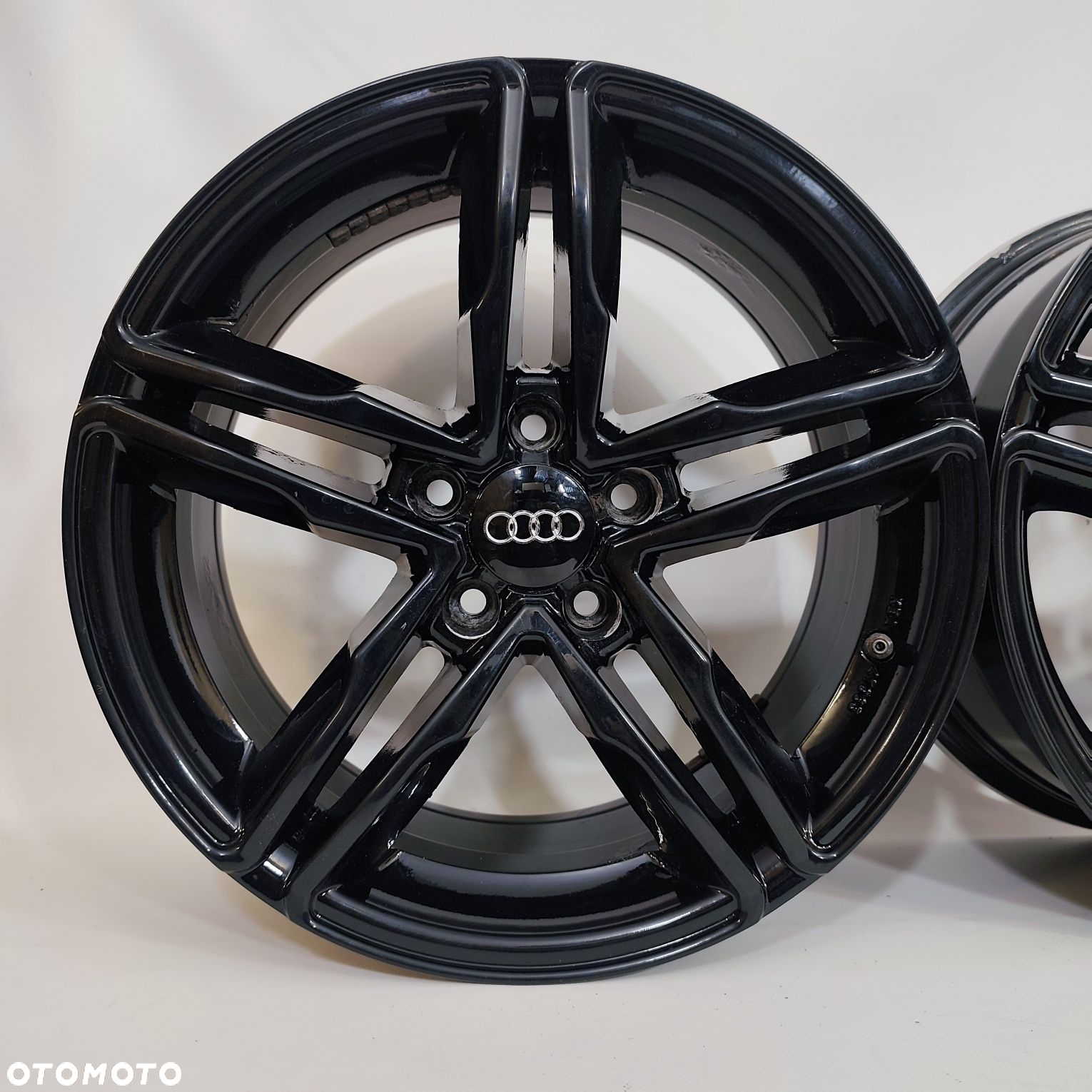 5x112 17" audi a3 a4 A5 A6 A7 Q3 Q5 czarne VW golf passat tiguan - 8