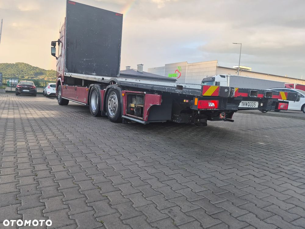 Scania S 500 specjalistyczny , Laweta Platforma hydrauliczna - 15