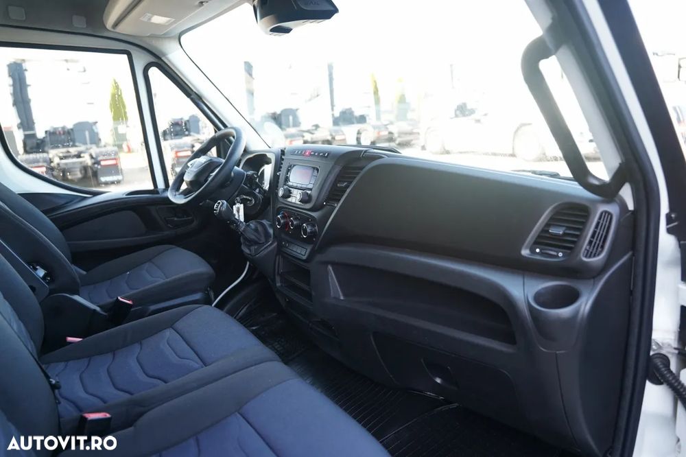Iveco DAILY 35-140 / BENĂ BASCULABILĂ DIN OȚEL / ROȚI DUBLE PE PUNTEA SPATE / CUTIE DE VITEZE MANUALĂ / IMPORT - 36