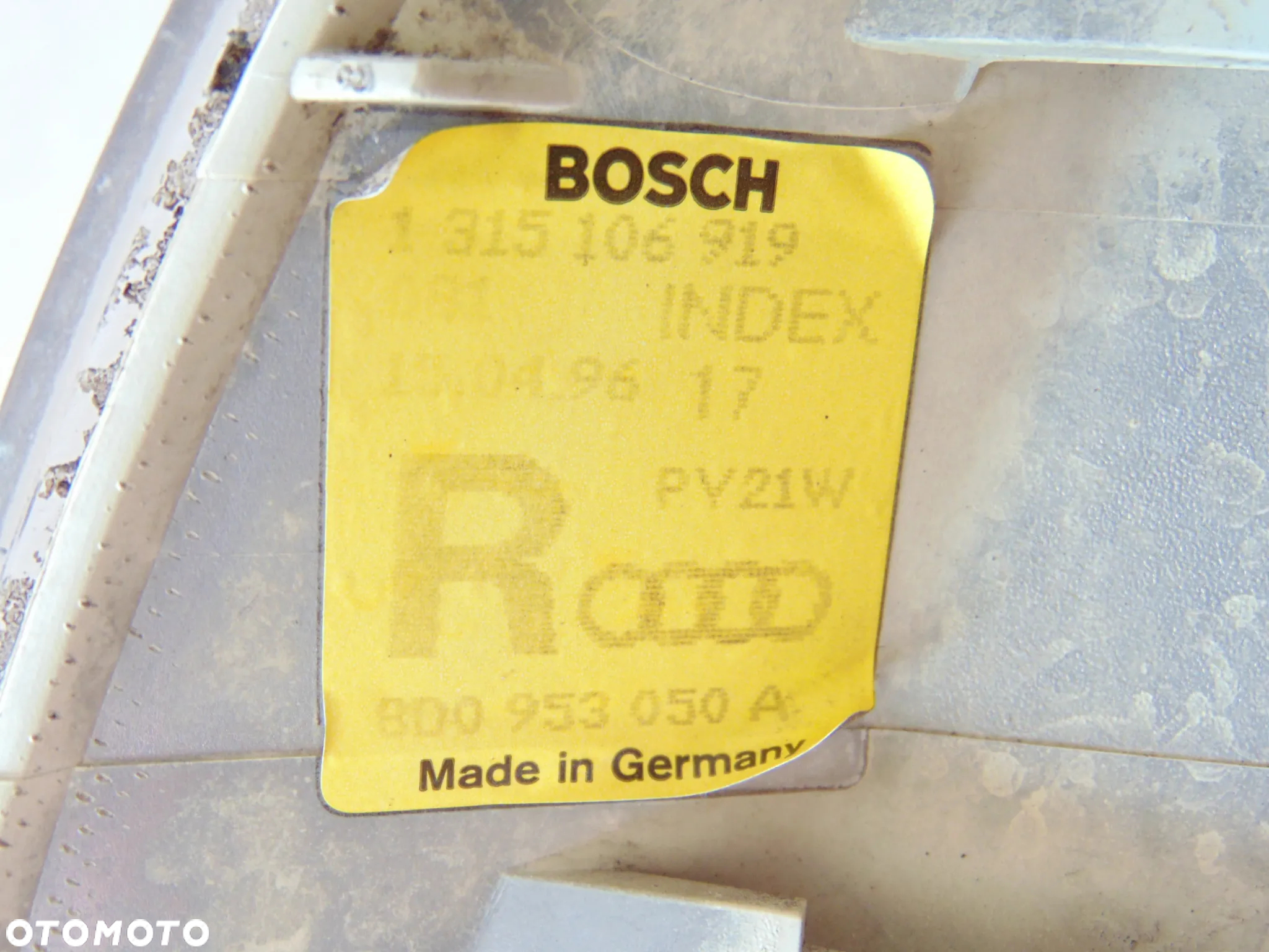 ORYGINAŁ kierunkowskaz prawy przedni przód Bosch Audi A4 B5, 97-99r - 9