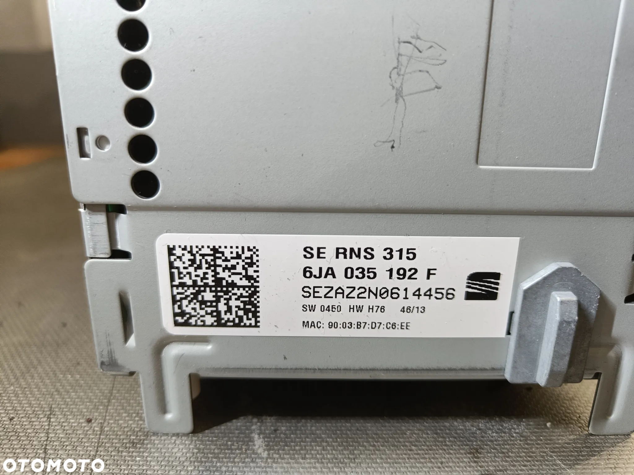 Radio Nawigacja Seat Toledo 4 IV GPS 6JA035192F RNS 315 - 10