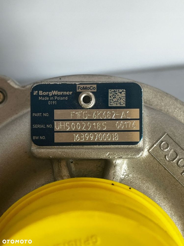 nowa turbosprężarka ford 16399700018 16399700000 2117134 + rabat 700zł opis - 3
