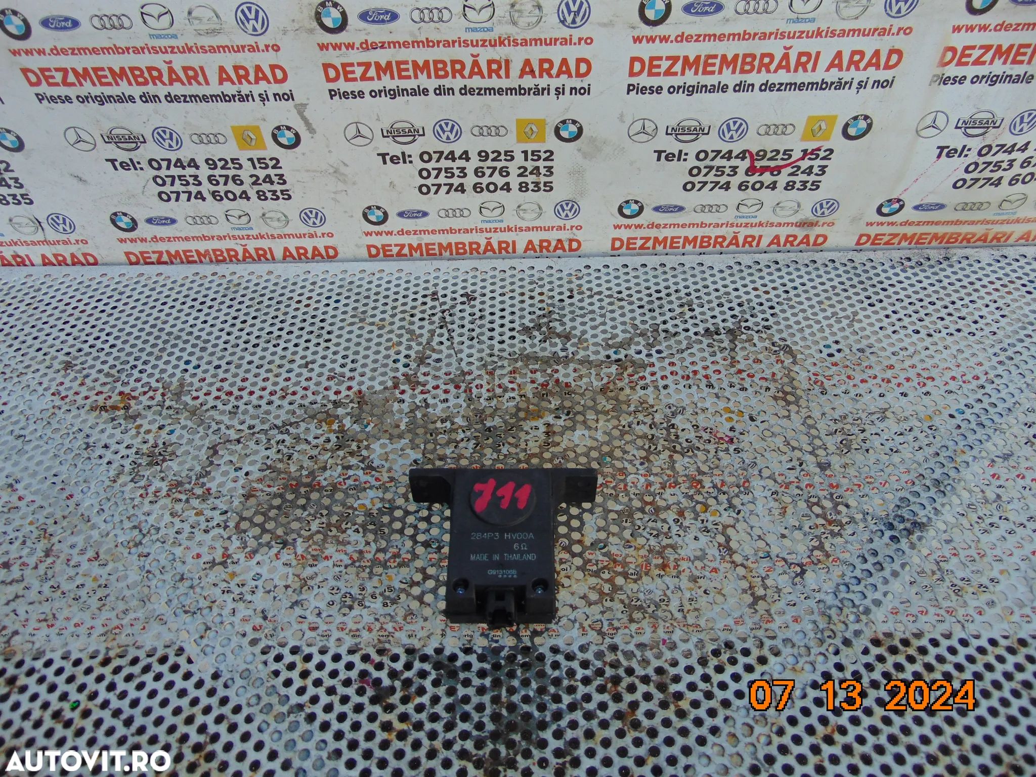 Modul alarma Nissan qashqai j11 2013-2021 cod 284p3hv00a modul control alrma - 1
