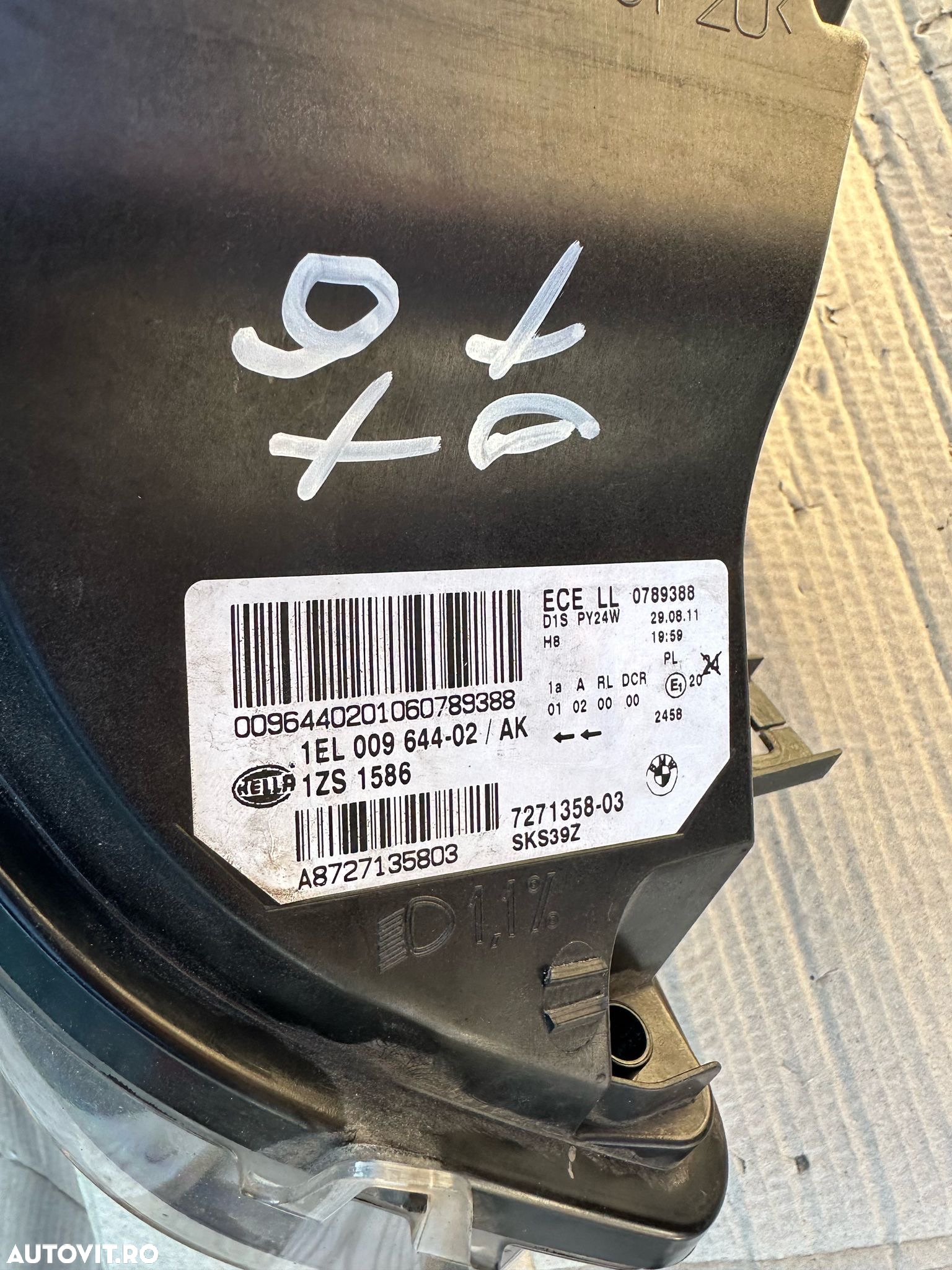 Far dreapta BMW X6 F71 Lci an 2011 cod 7271358 - 6