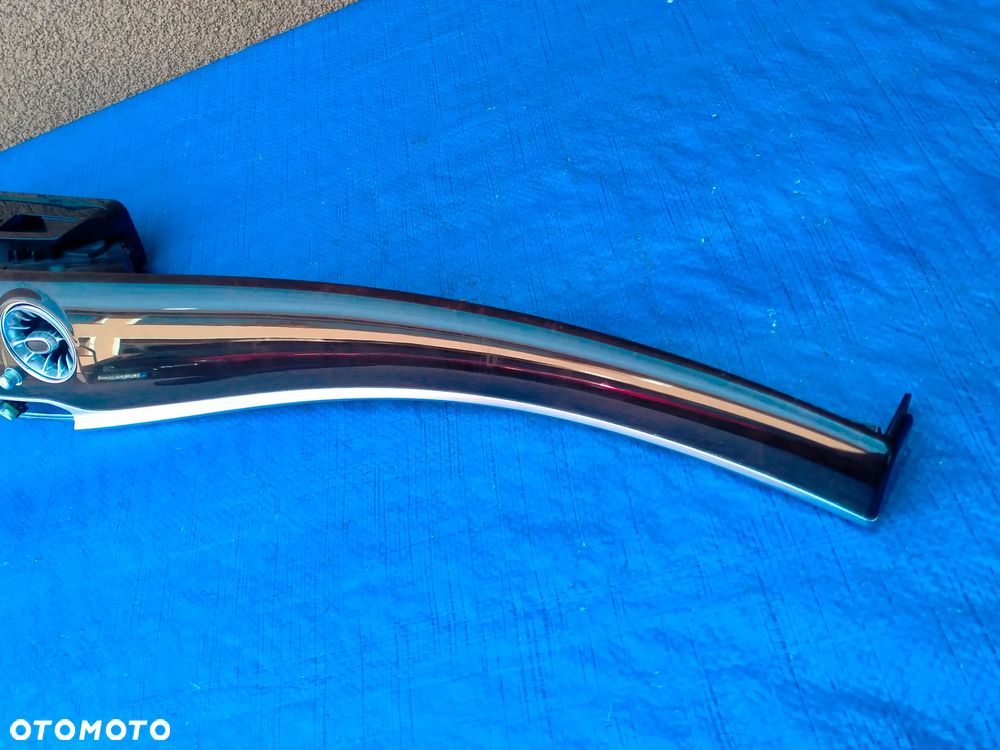 Mercedes W222 Lift Long Dekor Dekory Listwy Konsoli Drzwi Podświetlane 2018r - 21