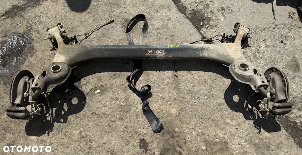 Belka oś tył Peugeot 307 HB tarcze ABS Italia OE - 1