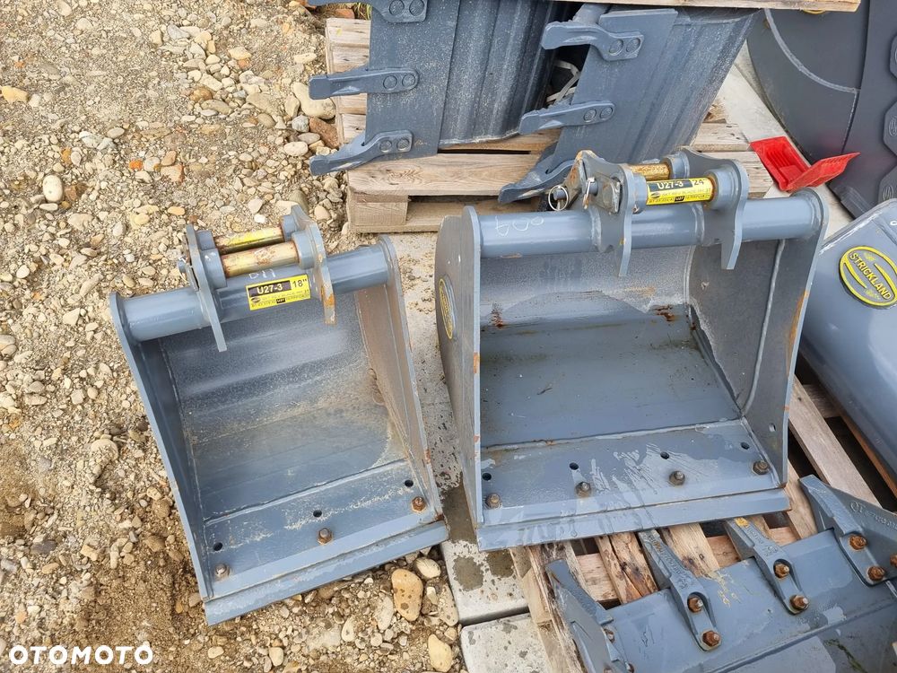 Nowa łyżka 30,45,60cm  Kubota U27 KX Strickland łyżki do koparki kopania kopiąca złącze - 1