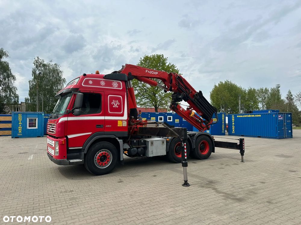 Volvo FM 420 6x4 żuraw 25 metrów - 21