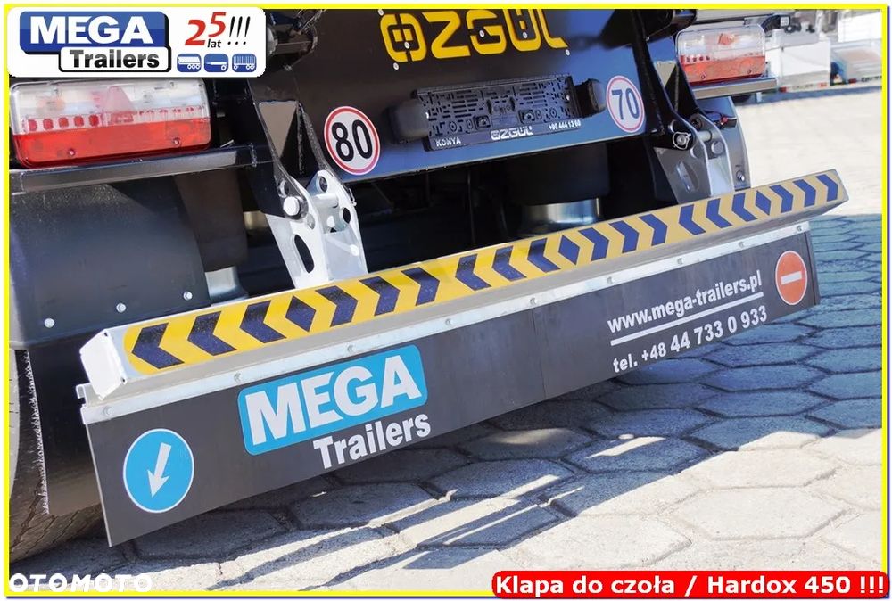 Mega 35 m³ Half-pipe do gruzu HARDOX / 500 Super Strong !!! - 37