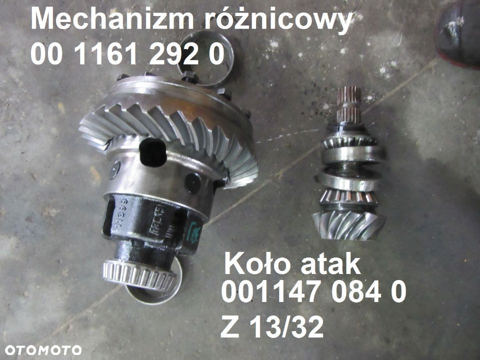 Most przód Carraro 20.29SI 17.041/1 Renault John Deere Claas Arion 530 540 550 620 630 640 650 - 6