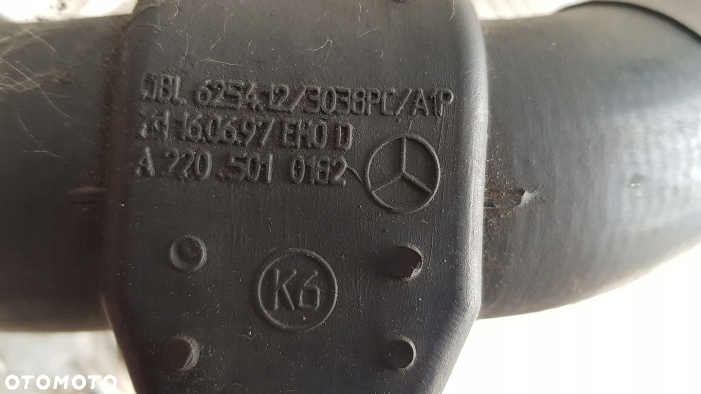 MERCEDES W220 WĄŻ PRZEWÓD RURA WODY A2205010182 - 4