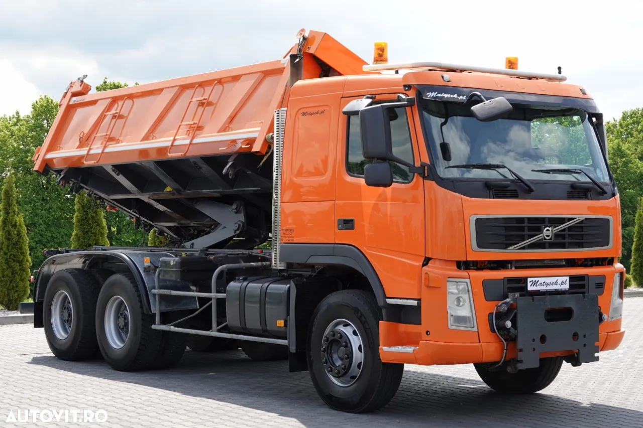 Volvo FM 12.420 / 6x4 / TIPPER / HYDROBLANTA / SPECIAL / CAMION FATA / BORDMATIC / MANUAL / IMPORTAT - 8