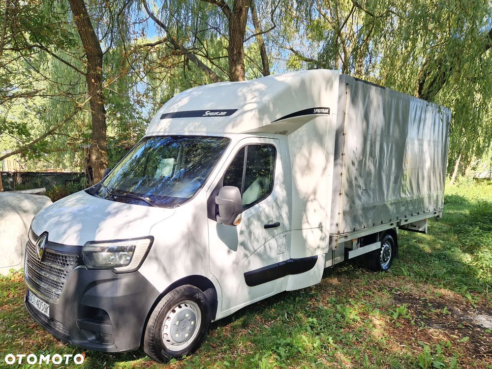 Renault MASTER 2.3 TWIN-CAB (łóżko z tyłu)/PLANDEKA-8 EP+SALON POLSKA/PIERWSZY WŁAŚCICIEL+GOTOWY DO PRACY+okazja ORGINAŁ - 2