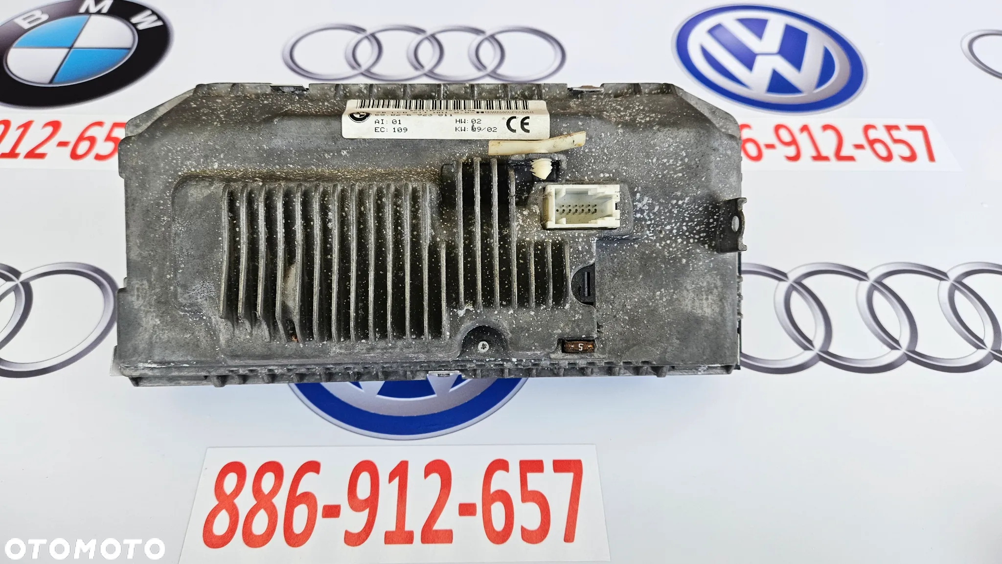BMW 7 E65 Centralny wyświetlacz informacyjny Monitor Wyświetlacz Ekran 6923811 - 5