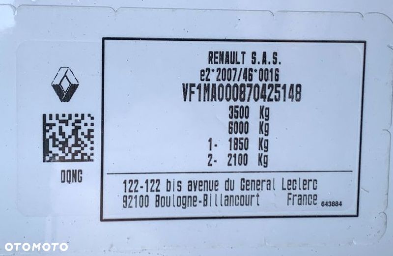 Renault MASTER MAXI VAN L3H2 MOCNY SILNIK 2.3DCI Bez-BiTurbo! Rozrząd na ŁAŃCUCHU, Pełna zabudowa paki, Zawiasy drzwi tył 270' DMC3.5t Duża ładowność 1301Kg, Homologacja VAT-1, Parktroniki, Minibar, Stolik EasyLife, Lustro WideView, Oświetlenie LED, Tempomat, Halogeny, Pakiet Chrom Design, Grafitowe wnętrze, SERWIS ASO! - 38