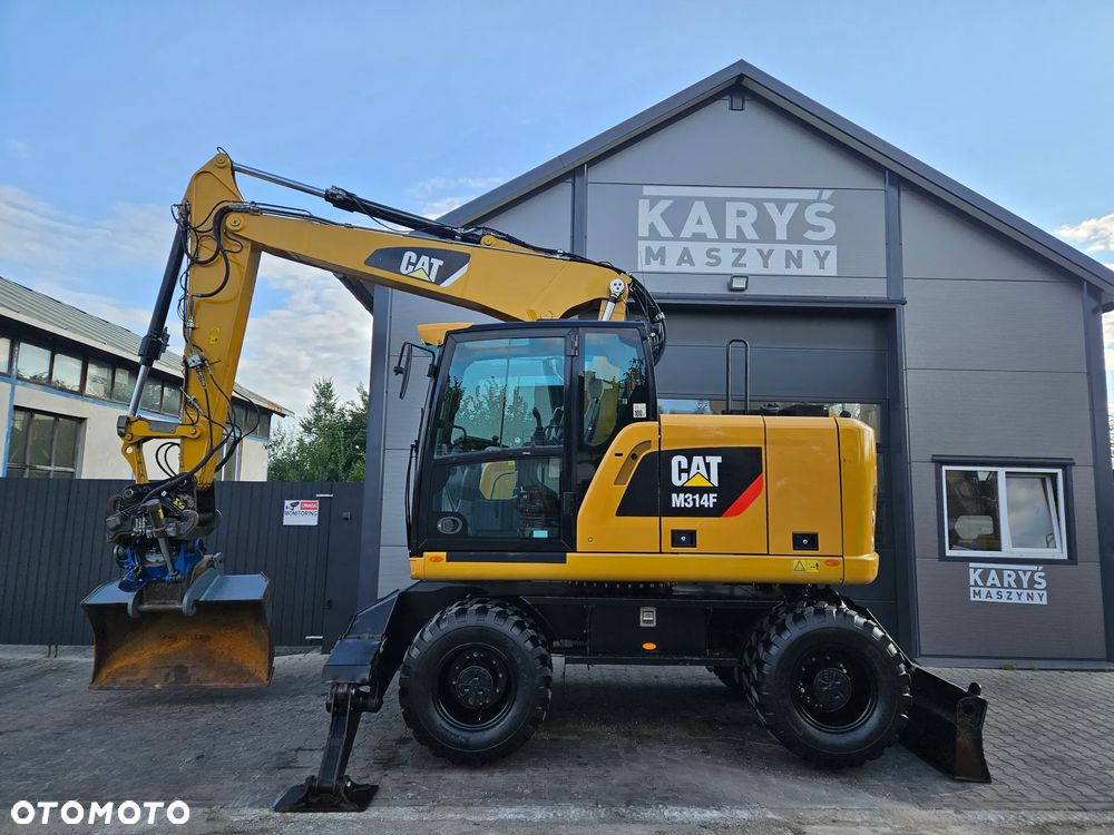 Caterpillar KOPARKA KOŁOWA CAT CATERPILLAR M314F M314 313 314 315 2018R ROTOTILT - 2