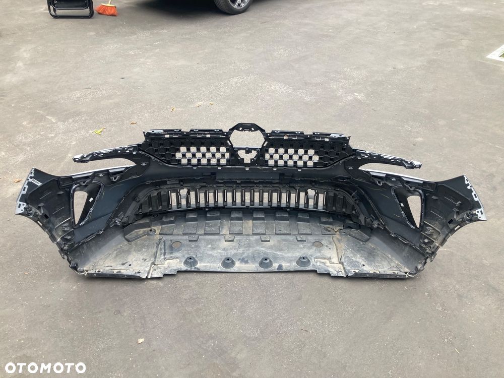 RENAULT AUSTRAL 22-> ZDERZAK  PRZEDNI PRZÓD  otwory na PDC + płyta zderzaka grill atrapa - 8