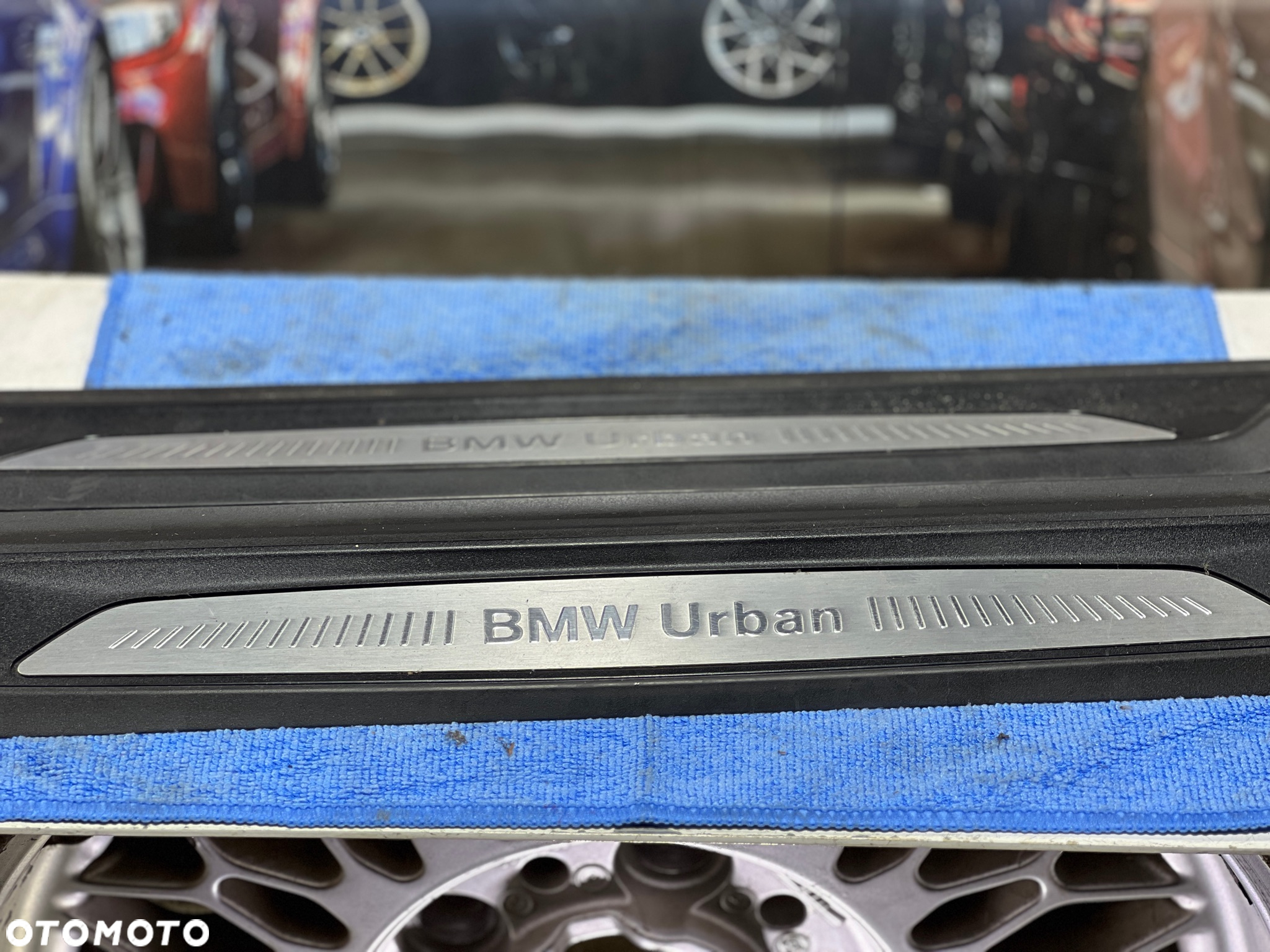 BMW 1 F20   LISTWY NAKŁADKI PROGOWE  PRZÓD URBAN  7289215 - 2