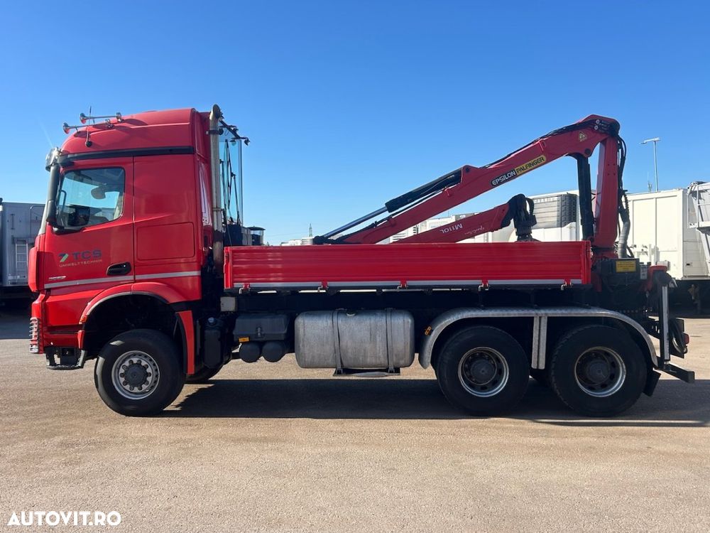 Mercedes-Benz Arocs 3552,Palfinger Epsilon M100L86, Graifer, Factura externa - 10