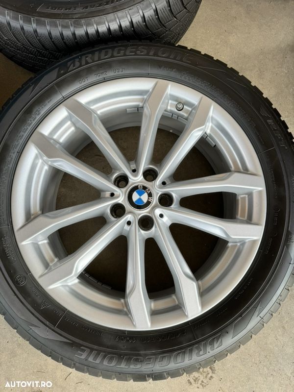 vând jante originale BMW X3-X4 pe 19”cu anvelope de iarnă - 5