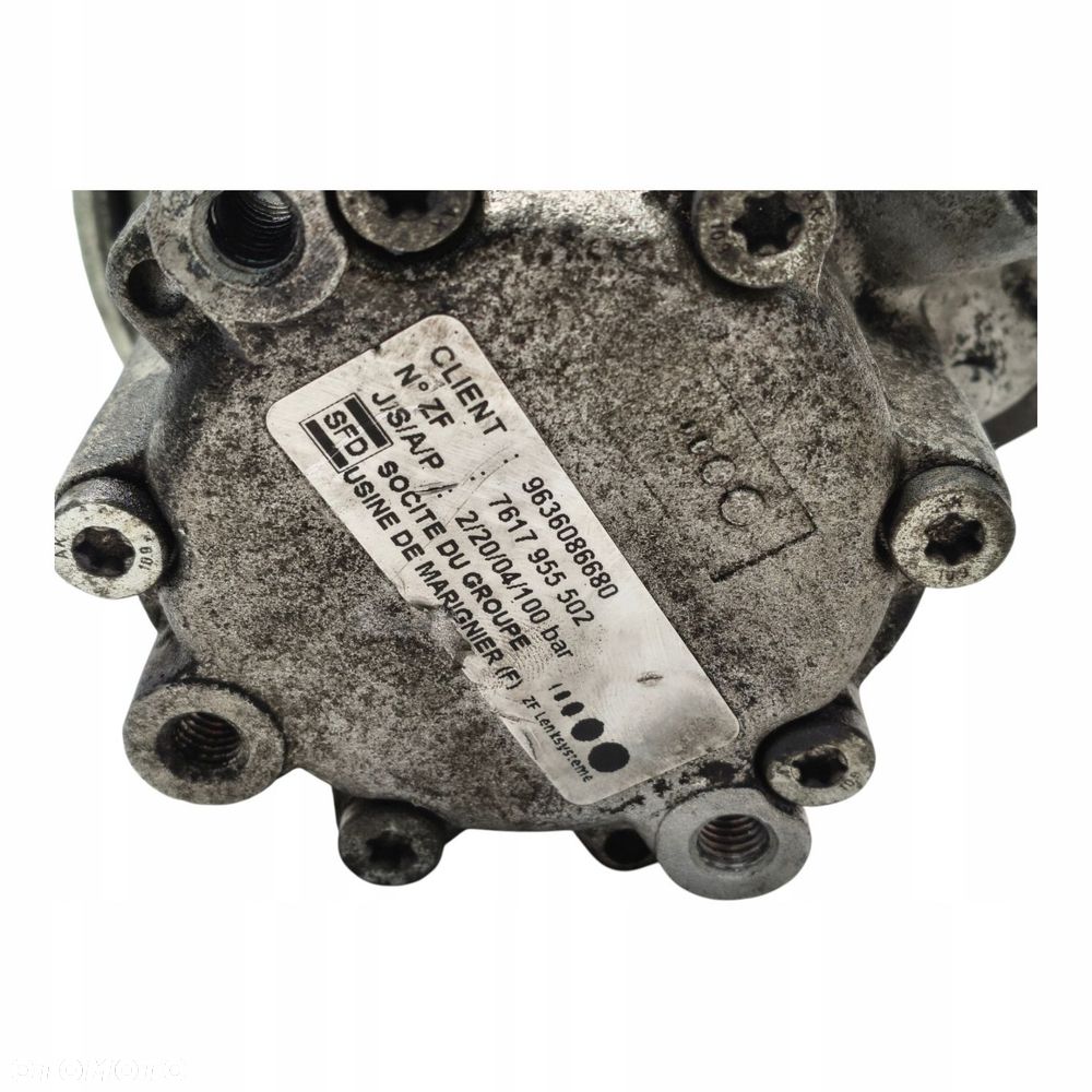 POMPA WSPOMAGANIA Peugeot 206 307 2.0 HDi 9636086680 7617955502 ZF - 6