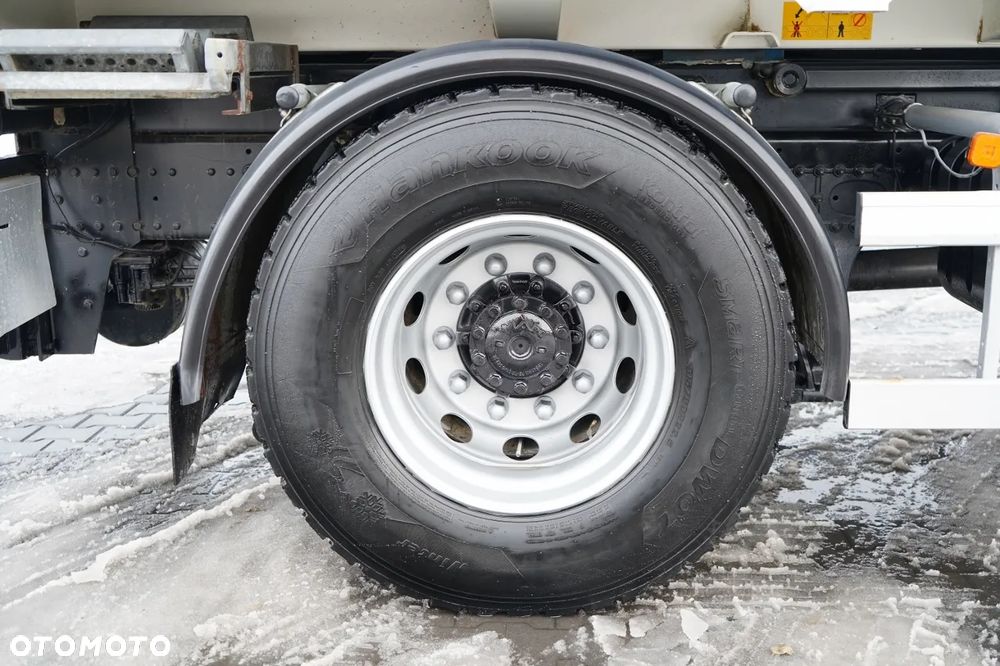 MAN TGM 18.340 / 4X2 / 3 STRONNA WYWROTKA / HYDROBURTA / BRYGADÓWKA 7 MIEJSC / BORDMATIC - 22