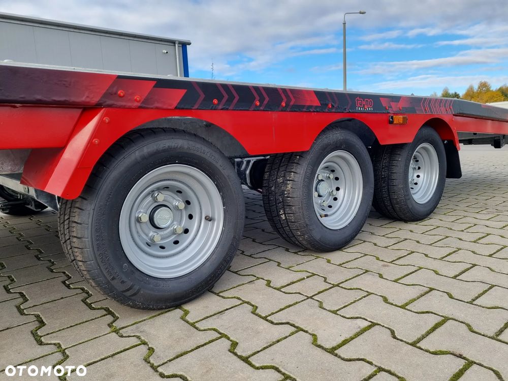 TA-NO Scorpio 55 PREMIUM laweta 3 osiowa 5.5m 3500kg DMC najazdy niski załadunek - 13