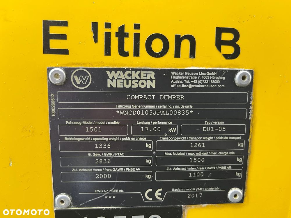 Wacker Neuson 1501 - 23