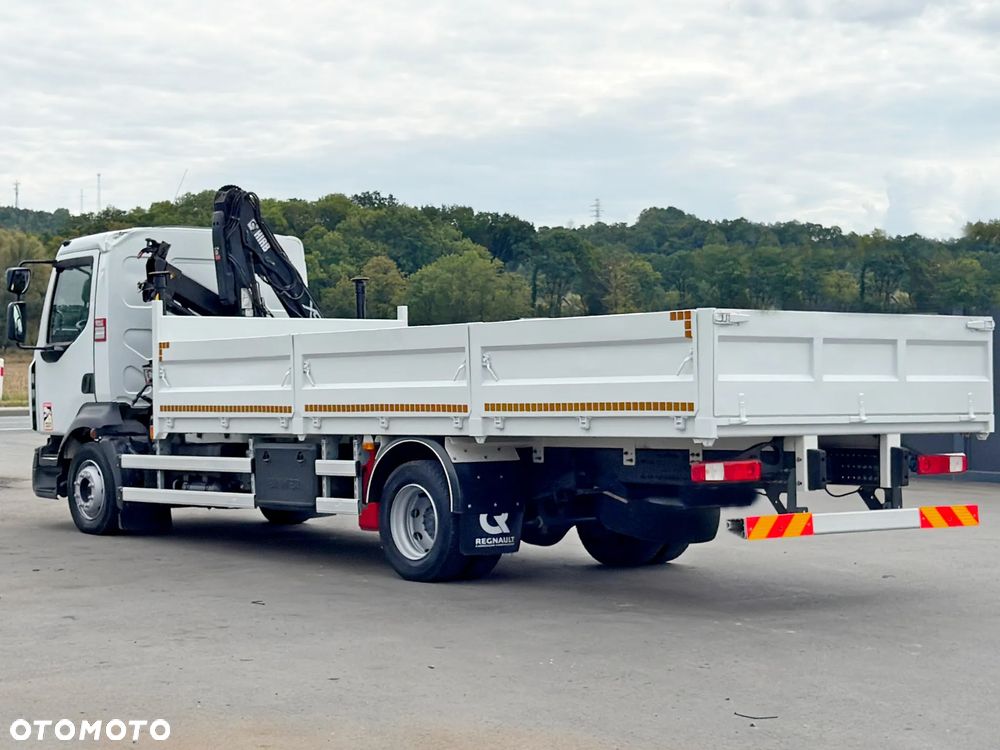 Renault D12.210 * SKRZYNIA 6,15 m * HIAB 066 CL * STAN BDB - 7