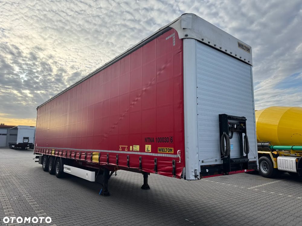 Wielton NACZEPA FIRANKA MEGA, SAF, XL, OŚ I DACH PODNOSZONE 2017 ROK SUPER STAN - 2