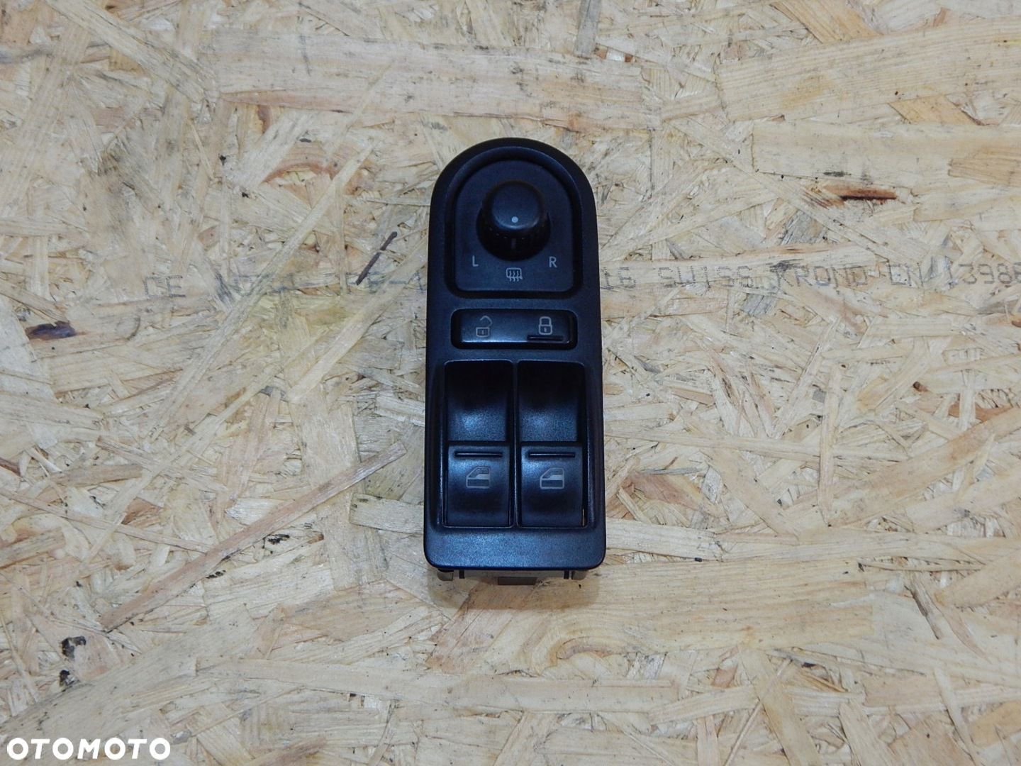 VW T5 LIFT przełącznik panel szyb lusterek lewy PRZÓD 7H5959539 - 1