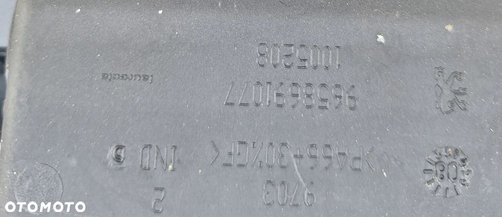 POPIELNICZKA, RAMKA NAWIEWÓW -  PEUGEOT 308 T7/2008 ROK-CZARNA/KTVD - 3