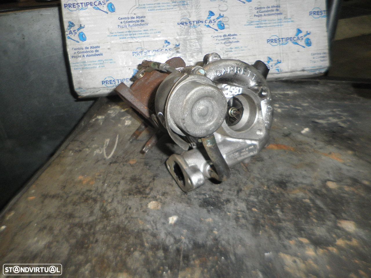 Turbo 14411BN800 NISSAN ALMERA TINO 2004 2.2 DCI 112CV 5P CINZA DIESEL - 1