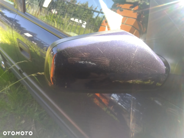 Opel Astra 1.6 lusterko zewnętrzne prawe granat metalic