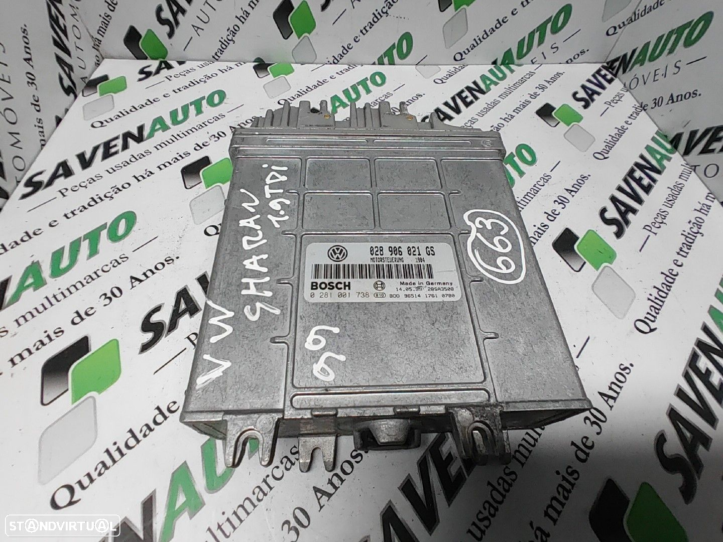 Centralina Motor Volkswagen Sharan (7M8, 7M9, 7M6) - 2